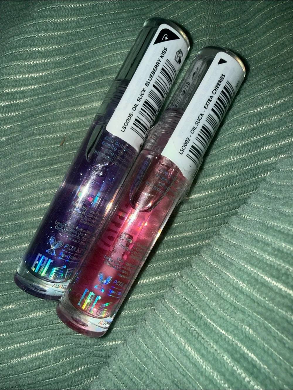 🆕 Lottie London Oil Slick Nourishing Lip Oil Duo